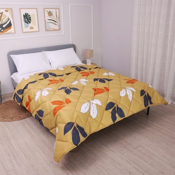 EmonaMall Олекотена завивка EmonaMall Мирабел Леа, Зимна, 200/210 см, Капитонирана - Код S17787 (S17787-3800237624775)