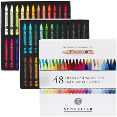 Sennelier sada pastelů v tužce 48 ks polovičních