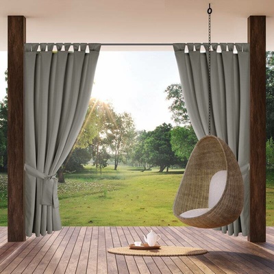 Takoy Závěs GARDEN na zahradu a terasu z voděodolné látky na poutkách se suchým zipem 155 x 240 cm-HF-467068 | 155 x 240 cm