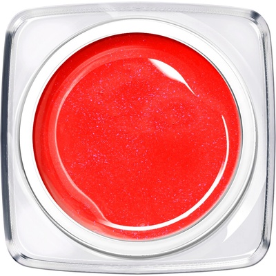 io nails Charm farebný gél 80304 glitter orange red 5 ml