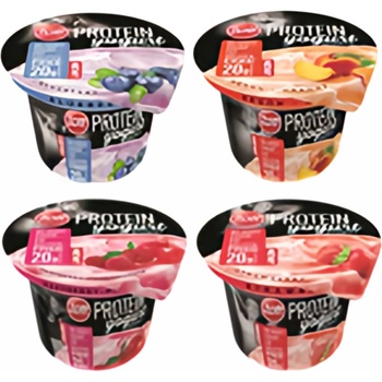 Zott Protein Jogurt Mix příchutí Jahoda Borůvka Malina-Granátové jablko Broskev-Pomeranč 200 g