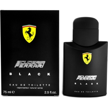 Ferrari Scuderia Black toaletná voda pánska 75 ml