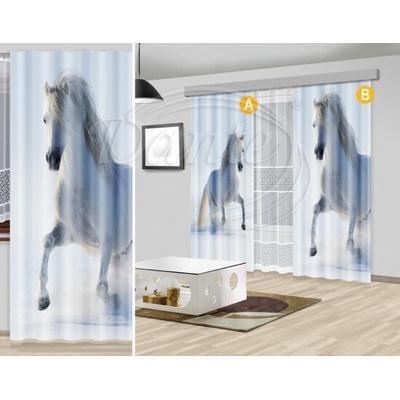 Závěs Bílý kůň - B závěs - 250cm x 140cm