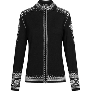 Dale of Norway Дамско вълнено яке Dale of Norway Women's 140th Anniversary Jacket Wool jacket - Black / Off White / Smoke - размер XL (105-2921-0115)