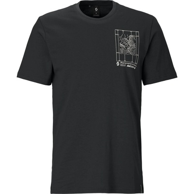 Scott Мъжка тениска Scott Tee Casual S/S T-shirt - Black (216-8209-0113)