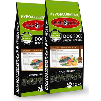 Bardog Salmon fruit holistic 2 x 12 kg