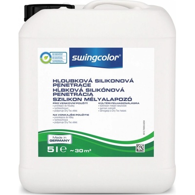 Swingcolor Fasádna penetrácia silikónová bezfarebná 5 l