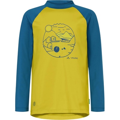 Vaude Детска спортна тениска Vaude Kid's Solaro L/S T-Shirt III Sport shirt - Light Leaf - размер 146/152 (EU) (704-4893-0717)