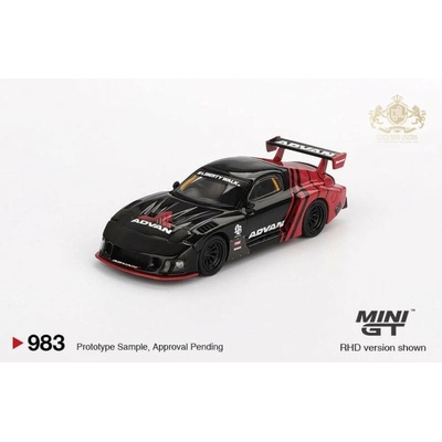 MINI GT Mazda RX-7 LB-Super Silhouette Advan Black 1:64