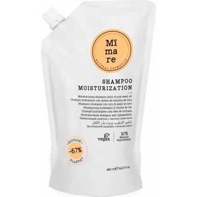 Mimare Moisturization Shampoo hydratačný šampón pre suché a krepovité vlasy 480 ml