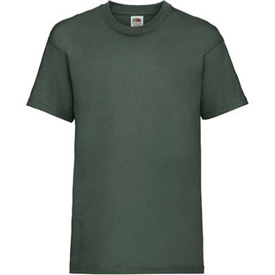 Fruit of the Loom Dětské triko 61-033-0 Bottle Green