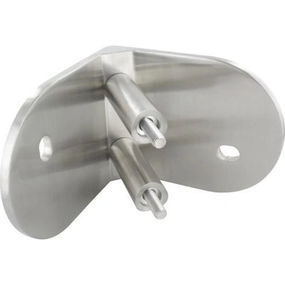 Feldmann Nerezová kotviaca príruba zábradlia 50132-240-IE pre pr.42,4 mm bočné kotvenie, 90° vnútorný roh