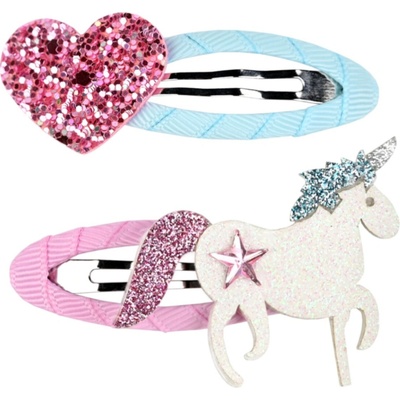 Sponky do vlasů Busy Lizzie - Unicorn hearth