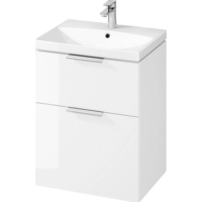 CERSANIT - SET B589 CITY 60 bílá DSM (SKŘÍŇKA + UMYVADLO) S801-422 – Zboží Dáma