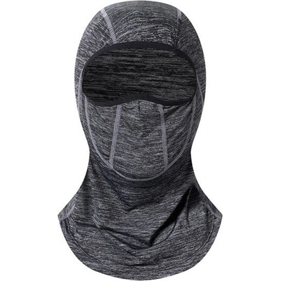 Kukla na tvár elastická vetru a chladu odolná UNISEX šedá
