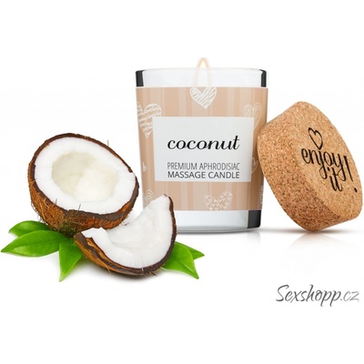 Masážní svíčka MAGNETIFICO ENJOY IT! Coconut 70 ml