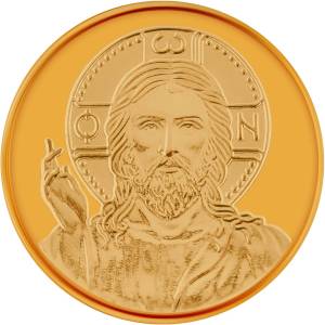 Macoins gold Златен медал Иисус (Исус) Христос