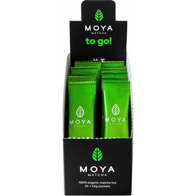 Moya Matcha Traditional To Go! BIO matcha na cestách 36 g