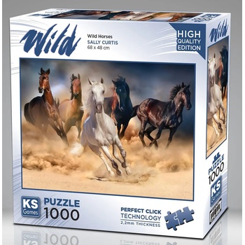 KS Games - Puzzle Wild Horses - 1 000 piese