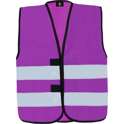 Korntex kw hi-vis aarhus02 / Детска светлоотразителна функционална жилетка - лилава xs (76kw0209200)