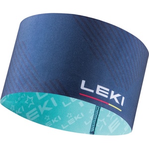 Leki Лента за глава Leki XC Headband - Dark Denim / Mint - размер One Size (904-3105-0111)