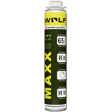 Wolf swiss quality Pistolová pěna MAXX 65l nízkoexpanzní celoroční 850 ml