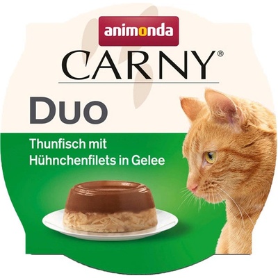 Animonda Carny Duo Tuniak so štavnatým kuracím filetom v želé 70 g