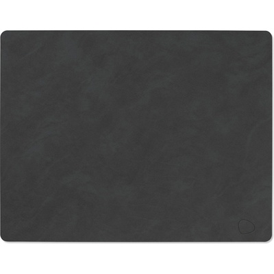LIND DNA Подложка за маса SQUARE NUPO 35 x 45 см, черен, кожа, LIND DNA (LIND981914)