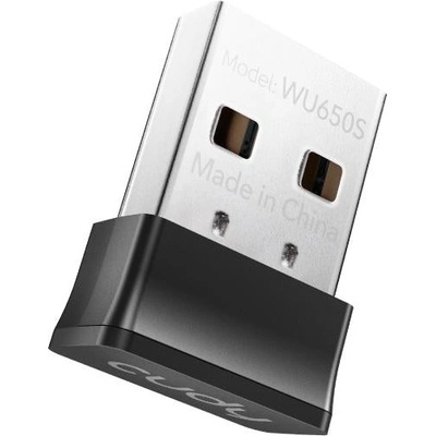 Cudy Безжичен нано адаптер Cudy WU650S, USB 2.0, 2.4/5 Ghz, Вградена антена 2dBi (6971690790851)