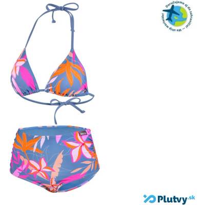 Dámske dvojdielne plavky Beco Bloom Tropical B-Cup ružové