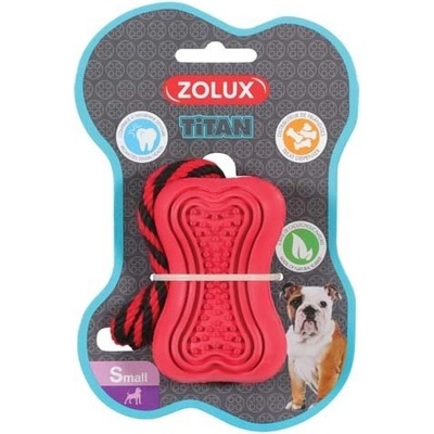 Zolux Titan gumová s provázkem 8 cm 27cm