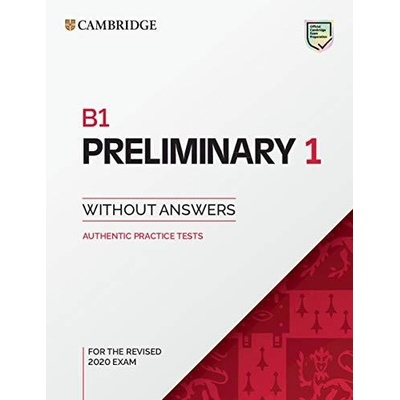 B1 Preliminary 1 for revised exam from 2020 Students Book without answers