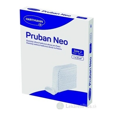 Pruban Neo veľkosť 2 elastický hadicový obväz, zápästie, chodidlo, členok, 25 m obvod 5 - 20 cm 1 ks
