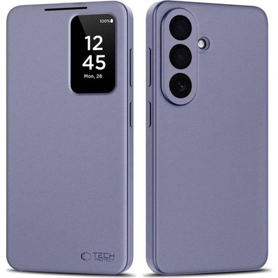 Tech-Protect Активен Калъф за Samsung A57, Tech-Protect Smart Wallet Book Case, Лилав (5906302392148)