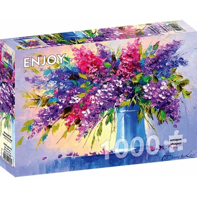 Enjoy Kytice šeříků ve váze 1000 dílků