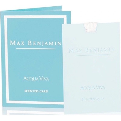 Max Benjamin Acqua Viva vonná karta