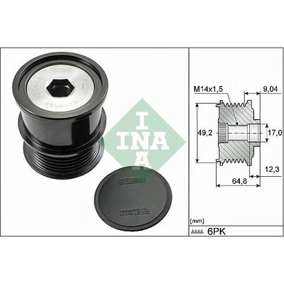Předstihová spojka Schaeffler INA 535 0284 10