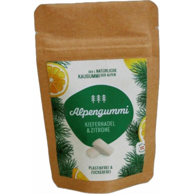 Alpengummi Borové žvýkačky s citronem - 12 g
