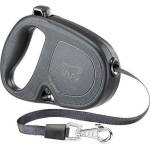 Ferplast Flippy One Tape M Black - Автоматичен повод за куче - лента 5 метра до 25кг