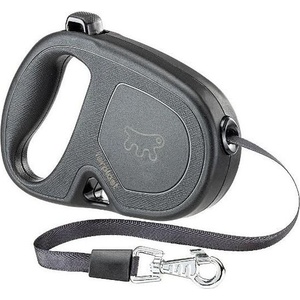 Ferplast Flippy One Tape M Black - Автоматичен повод за куче - лента 5 метра до 25кг