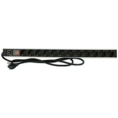 Intellinet 12 Plug 1,6 m Switch (714044)