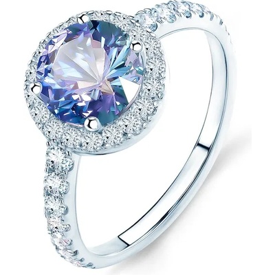 SAVICKI Годежен пръстен This is Love: бяло злато, танзанит