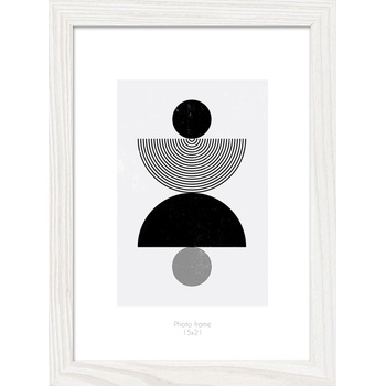 STYLER Рамка за снимки Kyoto 15 x 21 см бяла (RA-15080)