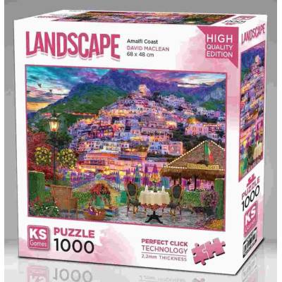 KS Games Pobřeží Amalfi Itálie 1000 dílků