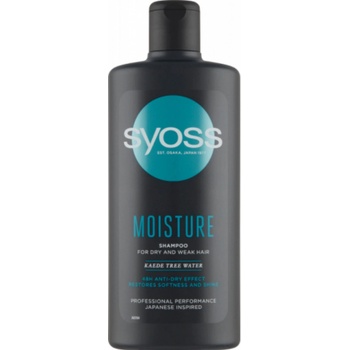 Syoss Moisture hydratační šampon pro suché a oslabené vlasy 440 ml