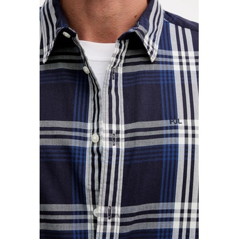 Pepe Jeans Памучна риза Pepe Jeans в тъмносиньо със стандартна кройка PM3090824 (PM3090824)