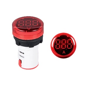 ELMARK ДИГИТАЛЕН АМПЕРМЕТЪР КРЪГЪЛ EL-ED16R AC 0-100A Ø22mm (401554)