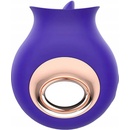 Vibrátory Action No. TwentyFive Licking Tongue Ergonomic Clitoris Massager Purple