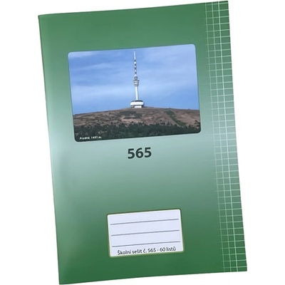 Papírna Martiník Sešit č. 565 A5 čtverečkovaný