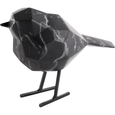 PT LIVING Статуя от полирезин (височина 13, 5 cm) Origami Bird - PT LIVING (PT3756BK)